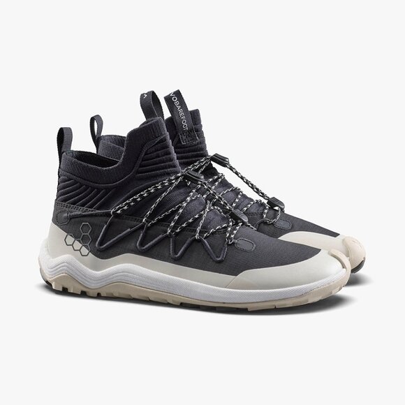 Vivobarefoot Primus Trail Flow Mid Womens in Obsidian - Picture 10 of 14